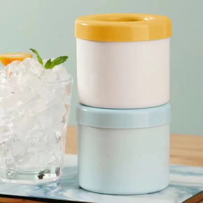 Silicone Ice Cube Mold Round Ice Bucket Summer