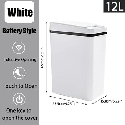 Bathroom Touchless Trash  Motion Sensor