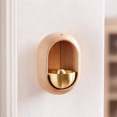 Wooden Wind Chimes Wireless  Doorbell