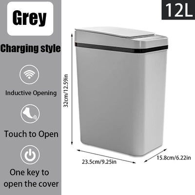 Bathroom Touchless Trash  Motion Sensor