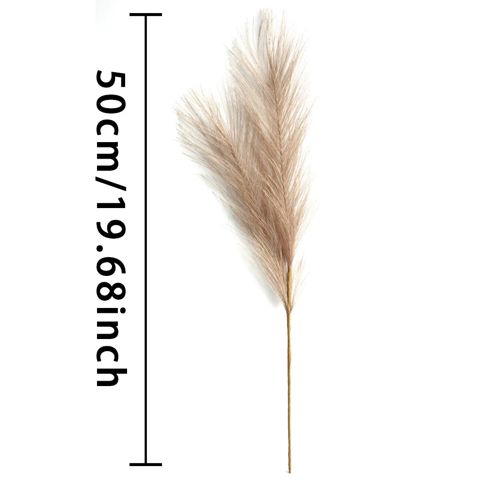 Artificial Pampas Grass Decor Flowers Fake