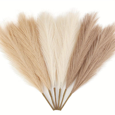 Artificial Pampas Grass Decor Flowers Fake