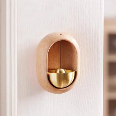 Wooden Wind Chimes Wireless  Doorbell