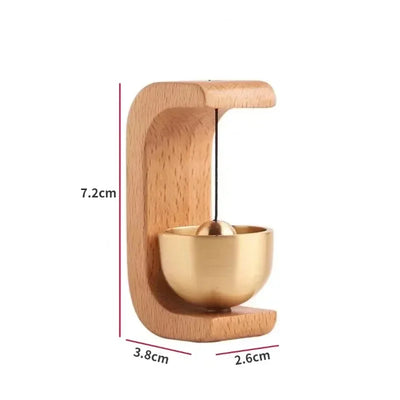 Wooden Wind Chimes Wireless  Doorbell