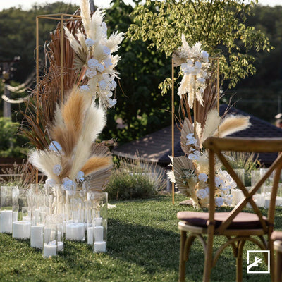 Artificial Pampas Grass Decor Flowers Fake