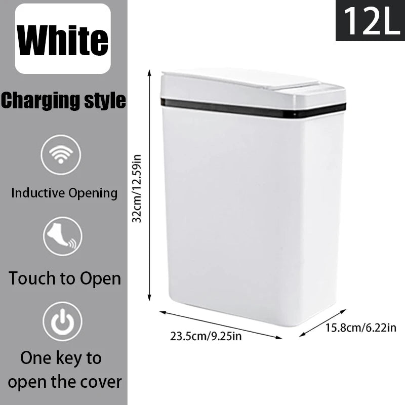 Bathroom Touchless Trash  Motion Sensor