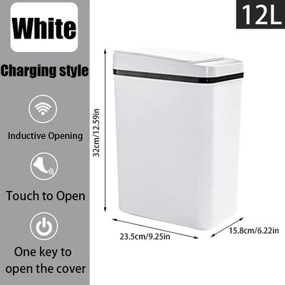 Bathroom Touchless Trash  Motion Sensor